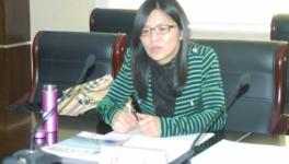 商務(wù)部副司長尹虹 調(diào)研浙江省散裝水泥工作