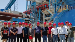 大理州政府水泥窯協(xié)同處置飛灰考察團赴北京中丹項目考察