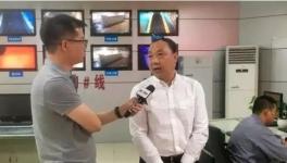 央視記者到武安新峰水泥采訪城鄉(xiāng)垃圾處置項目