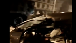 上饒一轎車與水泥罐車發(fā)生剮蹭 造成兩人當(dāng)場(chǎng)死亡