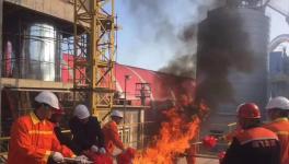 這個地區(qū)又一條日產(chǎn)3200噸水泥熟料生產(chǎn)線點火！