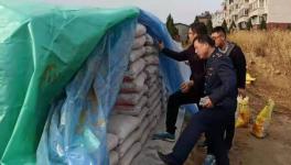 山東市場(chǎng)再現(xiàn)假水泥！現(xiàn)場(chǎng)查扣假冒“盾石”十余噸！