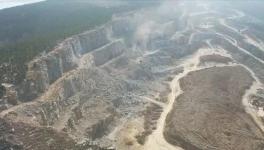 無視環(huán)保政策！這家水泥廠采石場污染嚴重！