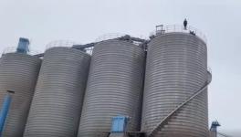 水泥廠有人“跳樓”！賠償款沒談攏！