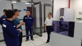 為使科研項(xiàng)目更接地氣，質(zhì)檢部門(mén)參觀堯柏水泥“萬(wàn)噸線”！