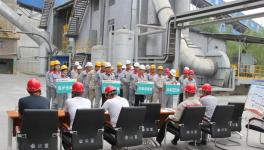 金隅冀東開展“安全生產月”應急救援演練！