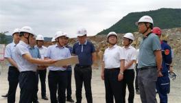 廣州市長前往旺蒼水泥開展石灰?guī)r調(diào)研！