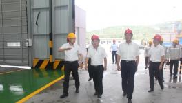 滕州市委副書記劉洪鵬指導(dǎo)滕州中聯(lián)！