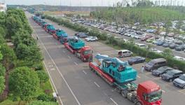 批量出口非洲！山河智能一體化潛孔鉆機助力“一帶一路”建設(shè)